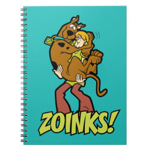 Scooby-Doo und Shaggy Zoinks! Notizblock