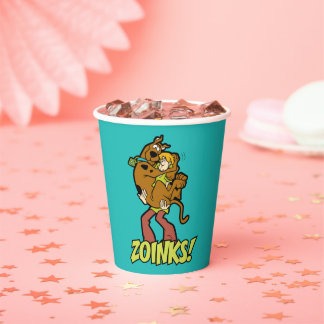 Scooby-Doo und Shaggy Zoinks! Pappbecher