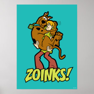 Scooby-Doo und Shaggy Zoinks! Poster
