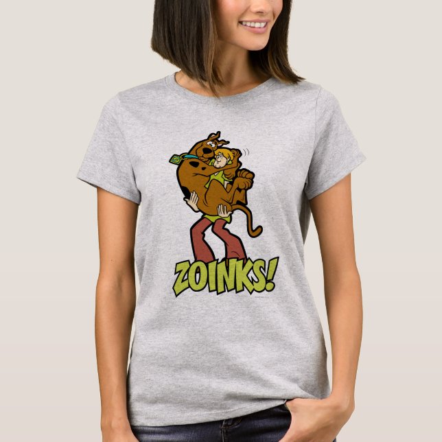 Scooby-Doo und Shaggy Zoinks! T-Shirt (Vorderseite)