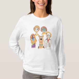 Scooby-Doo Unsere Halloween-Masken T-Shirt