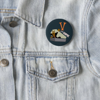 Scooby-Doo | V ist für Vampire Button