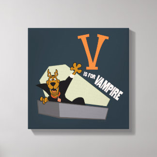 Scooby-Doo | V ist für Vampire Leinwanddruck
