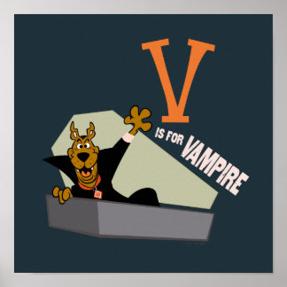 Scooby-Doo | V ist für Vampire Poster