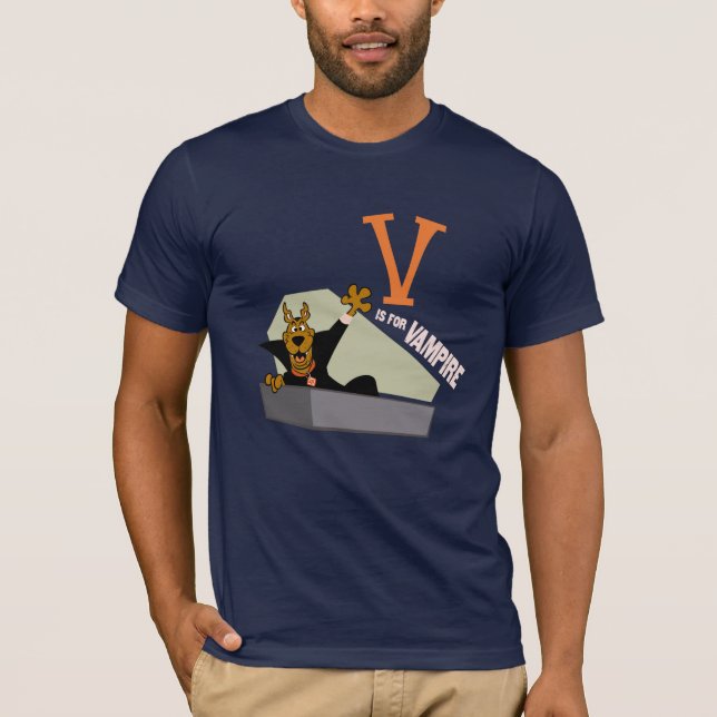 Scooby-Doo | V ist für Vampire T-Shirt (Vorderseite)