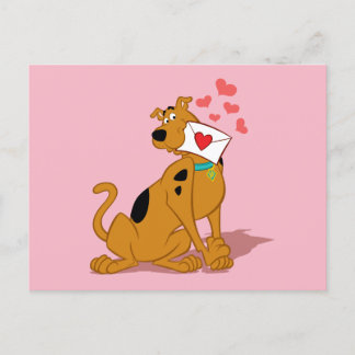 Scooby-Doo - Valentinumwicklung Feiertagspostkarte