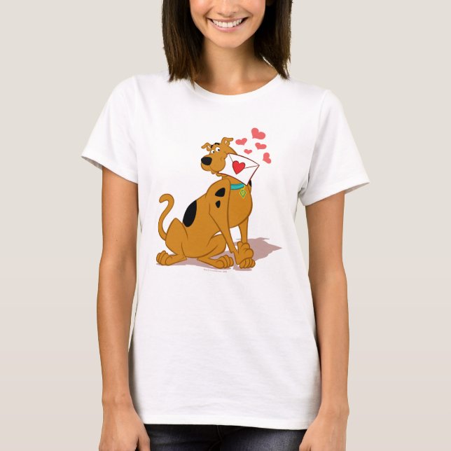 Scooby-Doo - Valentinumwicklung T-Shirt (Vorderseite)