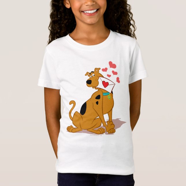 Scooby-Doo - Valentinumwicklung T-Shirt (Vorderseite)