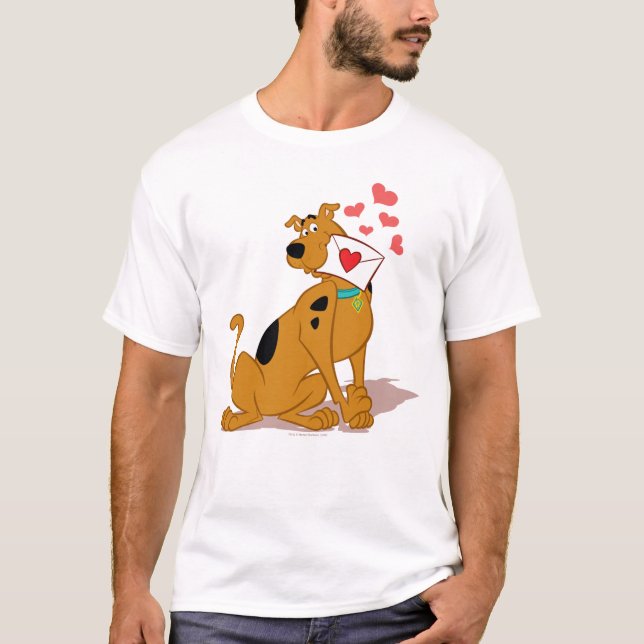 Scooby-Doo - Valentinumwicklung T-Shirt (Vorderseite)