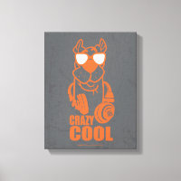 Scooby-Doo "verrückte coole" Kopfhörer-Grafik