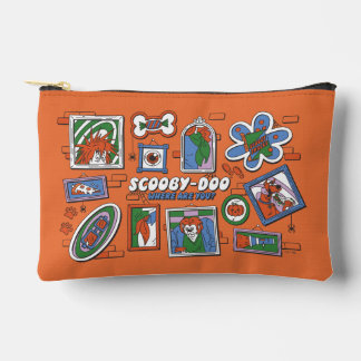 Scooby-Doo-Wand aus Halloween-Bilderrahmen Zubehörtasche