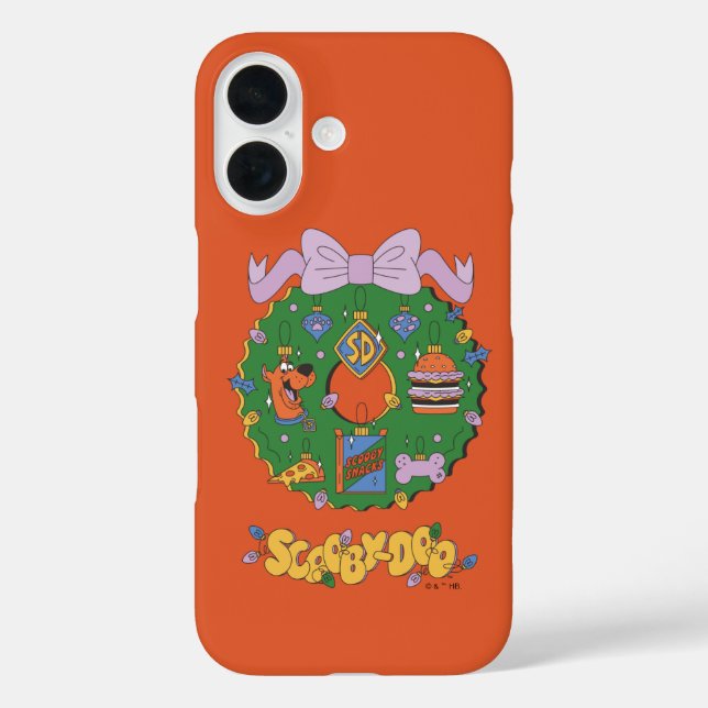 Scooby-Doo-Weihnachts-Snack-Kranz Grafik Case-Mate iPhone Hülle (Rückseite)