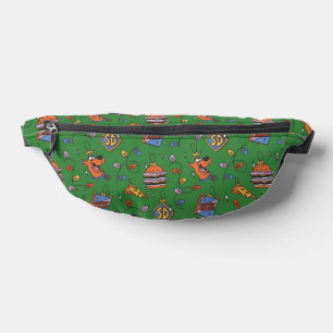 Scooby-Doo-Weihnachts-Snack-Lichter-Muster Bauchtasche