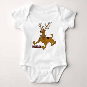 Scooby-Doo Weihnachtsfeiertag Antlers Baby Strampler