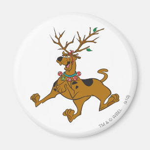 Scooby-Doo Weihnachtsfeiertag Antlers Magnet