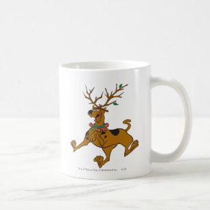 Scooby-Doo Weihnachtsfeiertags-Geweihe Kaffeetasse