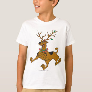Scooby-Doo Weihnachtsfeiertags-Geweihe T-Shirt
