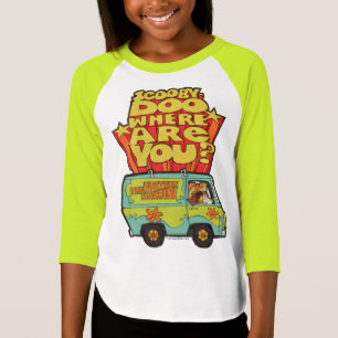 Scooby-Doo "Where Are You?" Retro Cartoon Van T-Shirt