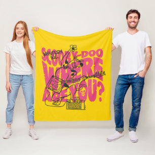 Scooby Doo Wo bist du Punk Gitarre Riff? Fleecedecke