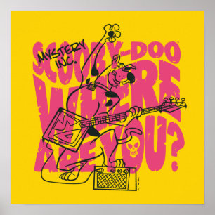 Scooby Doo Wo bist du Punk Gitarre Riff? Poster