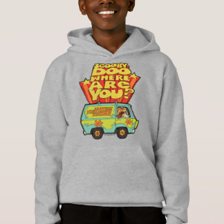 Scooby-Doo | "Wo sind Sie?" Retro Cartoon Van Hoodie