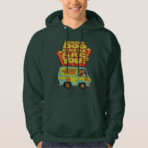 Scooby-Doo "wo sind Sie?" Retro Cartoon Van Hoodie