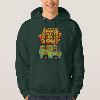 Scooby-Doo | "Wo sind Sie?" Retro Cartoon Van Hoodie