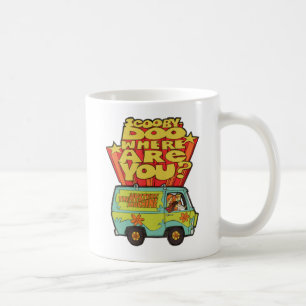 Scooby-Doo   "wo sind Sie?" Retro Cartoon Van Tasse