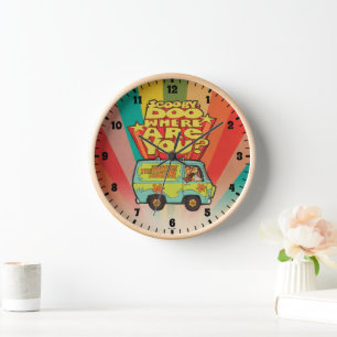 Scooby-Doo   "Wo sind Sie?" Retro Cartoon Van Uhr