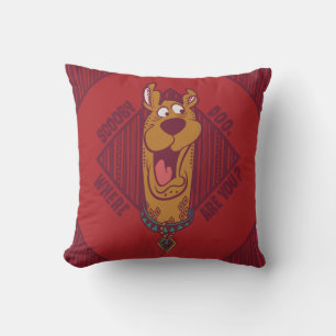 Scooby-Doo Wo sind Sie Tribal Graphic Kissen