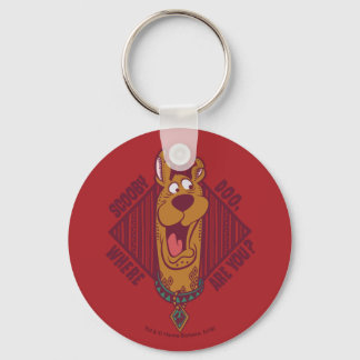 Scooby-Doo Wo sind Sie Tribal Graphic Schlüsselanhänger