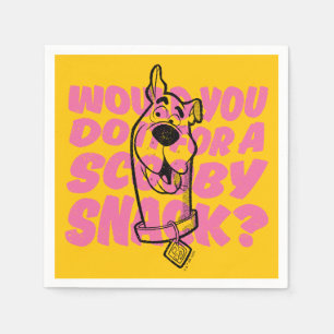 Scooby-Doo Würden Sie es für einen Scooby-Imbiss Serviette