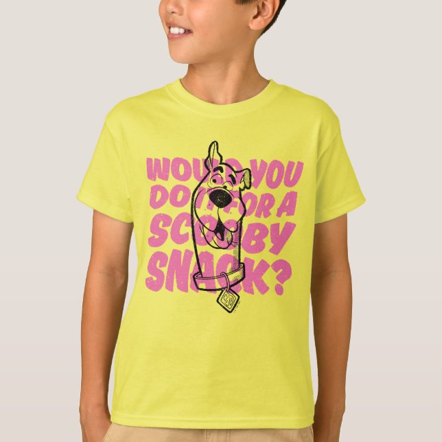Scooby-Doo |Würden Sie es für einen Scooby-Imbiss  T-Shirt (Vorderseite)