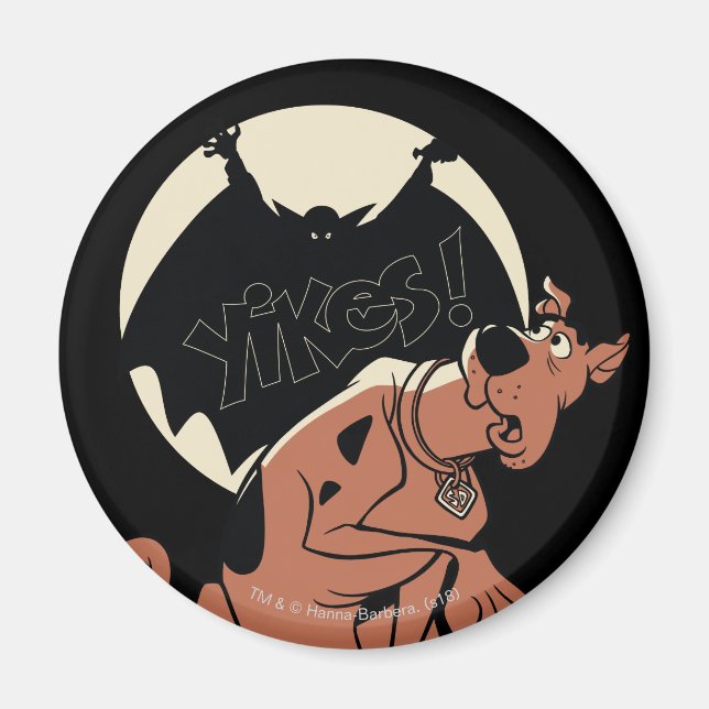 Scooby-Doo "Yikes!" Vampire Shadow Magnet (Vorne)
