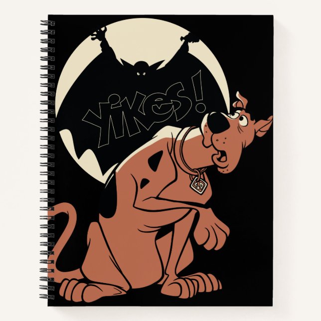 Scooby-Doo "Yikes!" Vampire Shadow Notizbuch (Vorderseite)