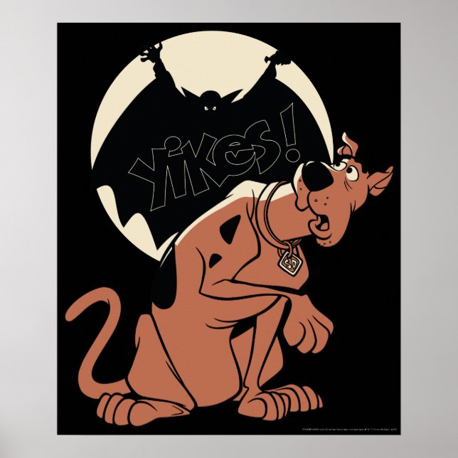Scooby-Doo "Yikes!" Vampire Shadow Poster (Vorne)