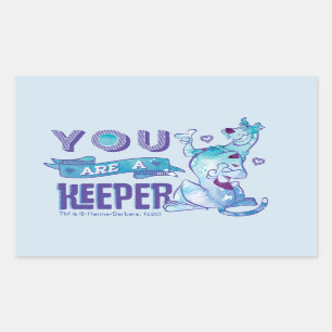 Scooby-Doo - You Are A Keeper Rechteckiger Aufkleber