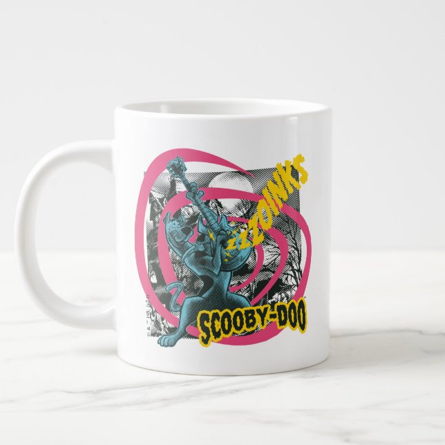 Scooby-Doo Zoinks Punk Guitar Graphic Jumbo-Tasse (Links)