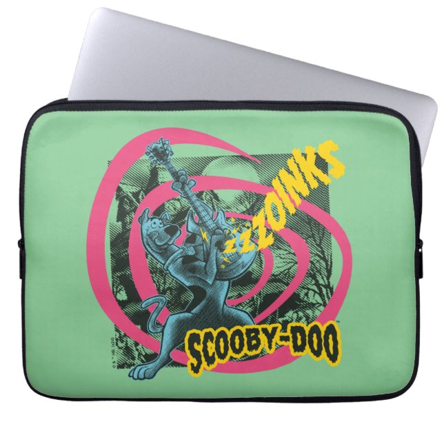 Scooby-Doo Zoinks Punk Guitar Graphic Laptopschutzhülle (Vorderseite)