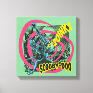 Scooby-Doo Zoinks Punk Guitar Graphic Leinwanddruck