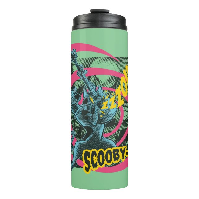 Scooby-Doo Zoinks Punk Guitar Graphic Thermosbecher (Vorderseite)
