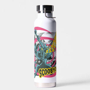 Scooby-Doo Zoinks Punk Guitar Graphic Trinkflasche