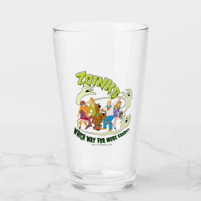 Scooby-Doo | Zoinks Welcher Weg für mehr Süßigkeit Glas (Vorderseite)