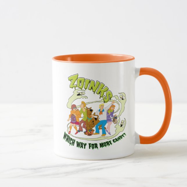 Scooby-Doo | Zoinks Welcher Weg für mehr Süßigkeit Tasse (Rechts)