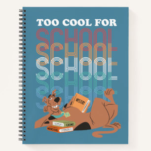 Scooby-Doo zu Cool für die Schule Notizbuch
