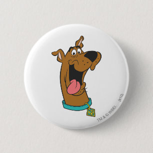 Scooby-Doo Zunge heraus Button