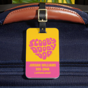 Scooby Dooby Doo Heart Gepäckanhänger