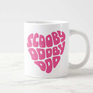 Scooby Dooby Doo Heart Jumbo-Tasse