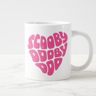 Scooby Dooby Doo Heart Jumbo-Tasse
