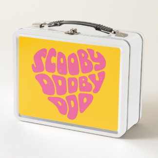 Scooby Dooby Doo Heart Metall Brotdose
